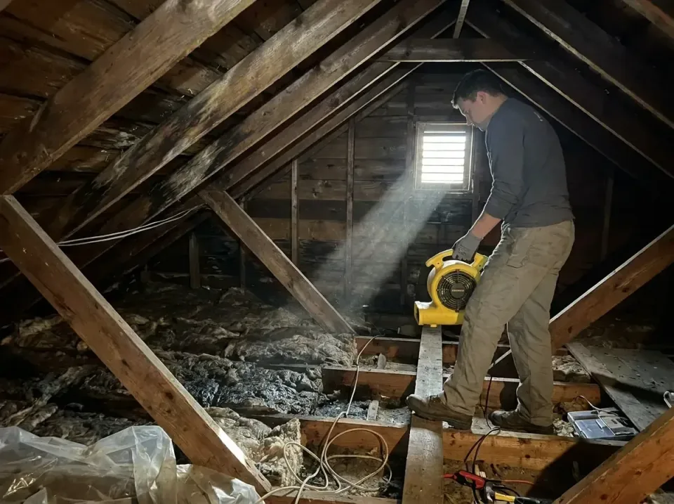 attic-water-damage-drying-proc-007 — frequently asked questions, Emergency Water Extraction & 24/7 Flood Response in Oronogo…